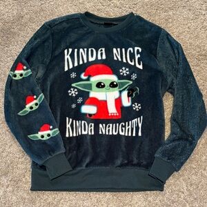 Star Wars Grogu Holiday Sweater - Dark Green